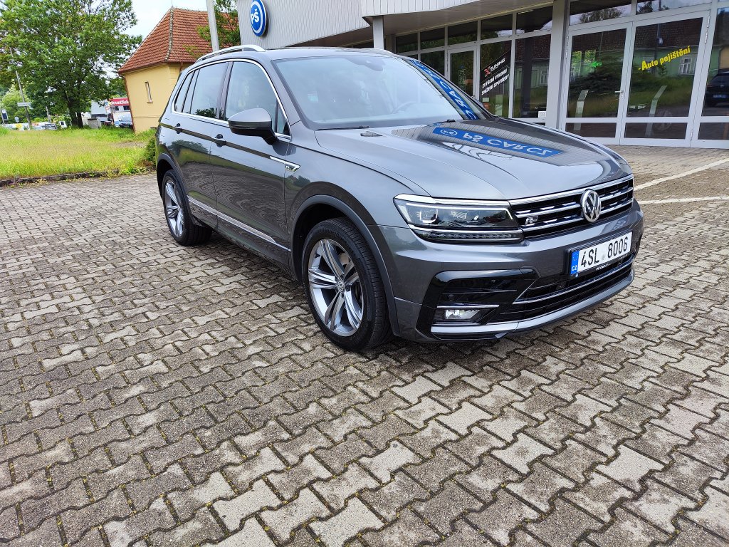 VW TIGUAN HL R-Line 2.0TSI 169kW 4M 7DSG,ČR,1.MAJITEL,DPH,2xKola,jen59tkm