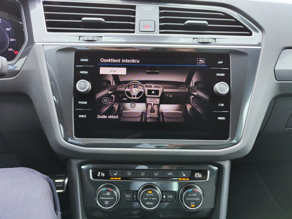 VW TIGUAN HL R-Line 2.0TSI 169kW 4M 7DSG,ČR,1.MAJITEL,DPH,2xKola,jen59tkm